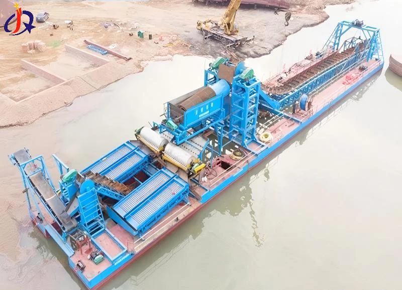 Sand Gold Dredger for River Gold Mining And Washing