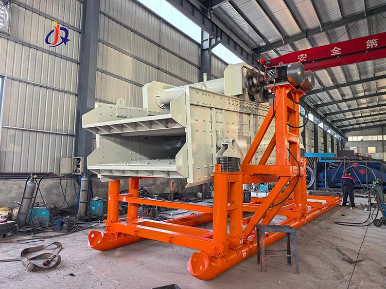 Vibrating Gold Screen